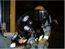 トンネル内での調査